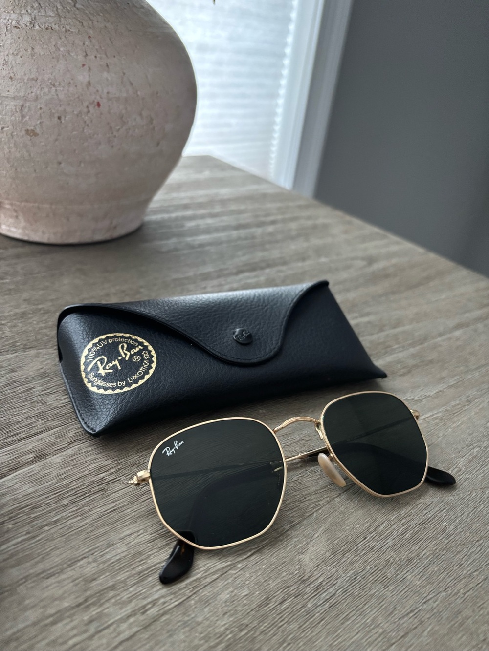RAY BAN HEXAGONAL FLAT LENSES